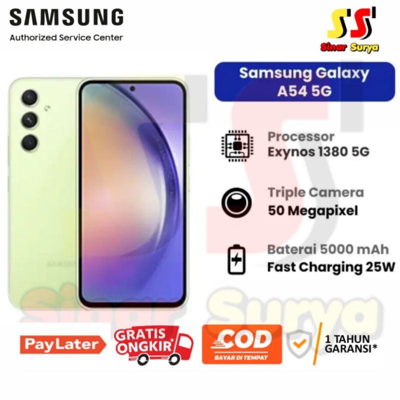 Jual Samsung Galaxy A54 5G 8GB/128GB 8GB/256GB Garansi Resmi 1 Tahun ...