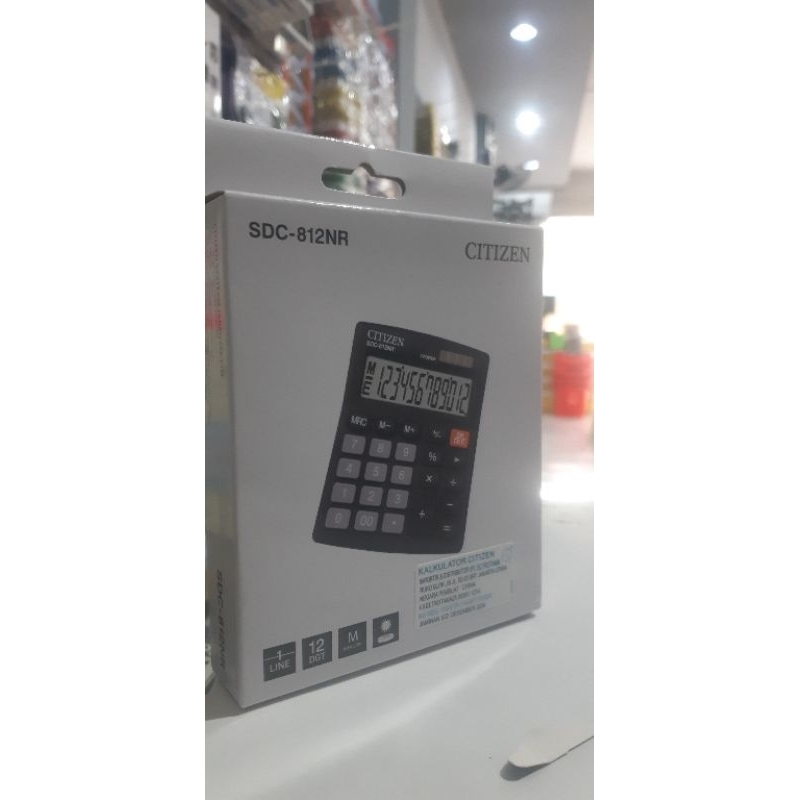 Jual Kalkulator Citizen Sdc Nr Digit Shopee Indonesia