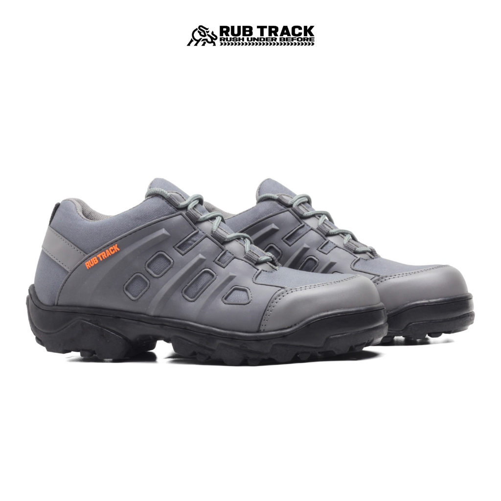 Jual Rubtrack Low Swat Sepatu Safety Pria Ujung Besi Safety Shoes Tracking Touring Lapangan