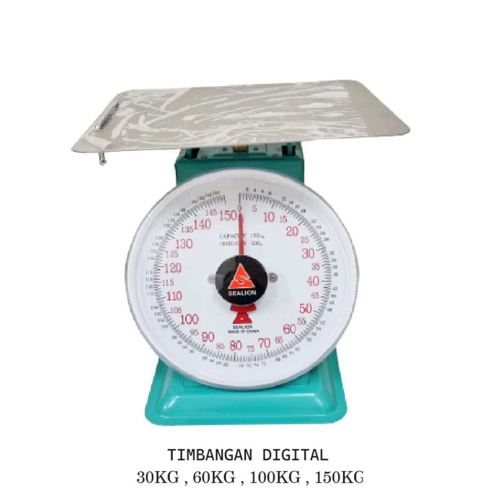 Jual Timbangan digital 30kg , 60kg , 100kg , 150kg / timbangan metal ...