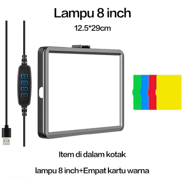 Lampu Foto Lampu LED Video Light Fill Light Tripod Ring Light Lampu Fotografi Live Vlogging
