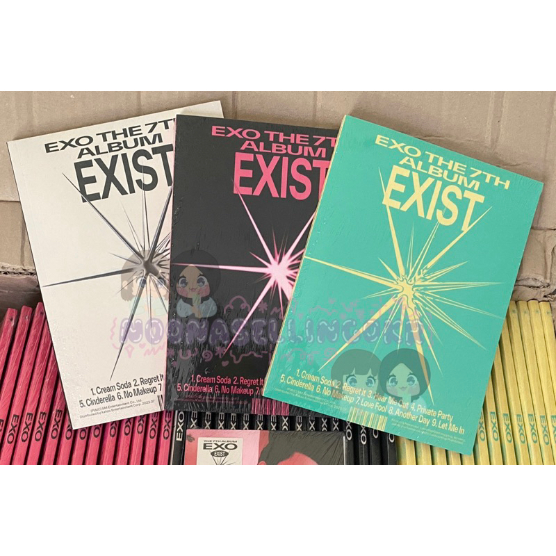 Jual [READY STOCK] EXO ALBUM - EXIST PHOTOBOOK PB E X O VER SEALED ...