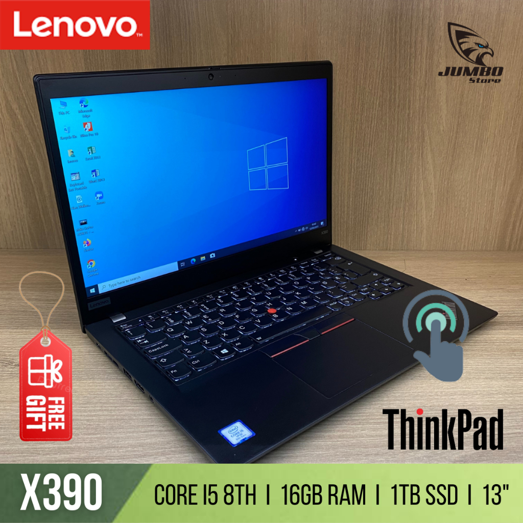 Jual Laptop Lenovo Thinkpad X390 Core i5 8th Gen 16GB RAM 1TB SSD ...