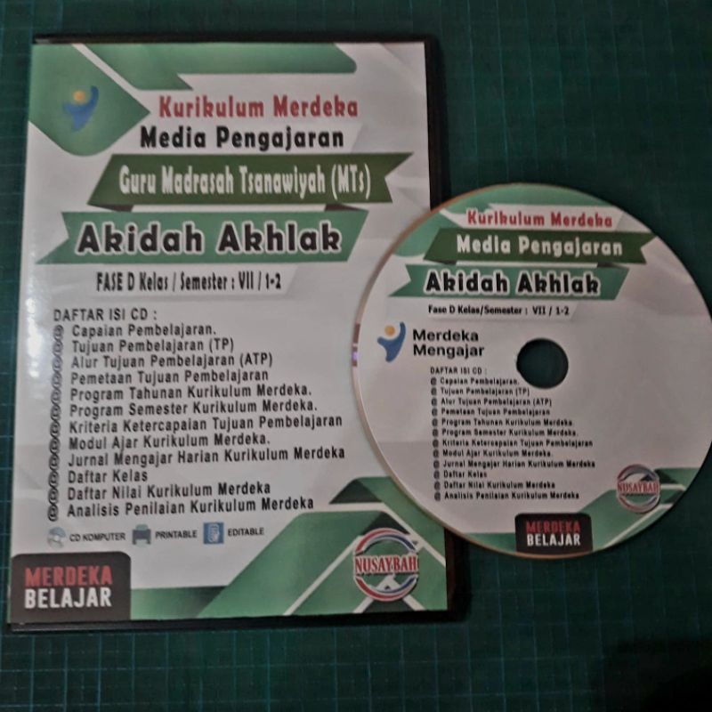 Jual MODUL AJAR MTS AKIDAH AKHLAK KELAS 7 KURIKULIM MERDEKA | Shopee ...