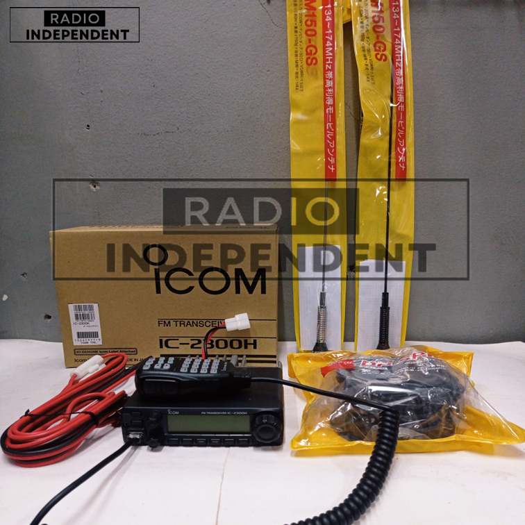 Jual Paket Radio Rig Icom Ic Untuk Semua Jenis Mobil Vhf Mhz Shopee Indonesia