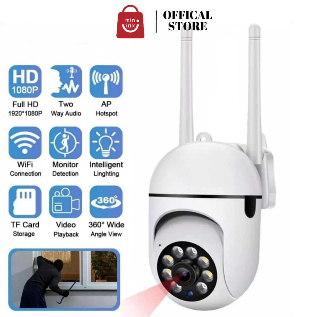 Jual CCTV Wifi Mini Tersembunyi Tanpa Kabel Kamera CCTV Outdoor Full HD ...