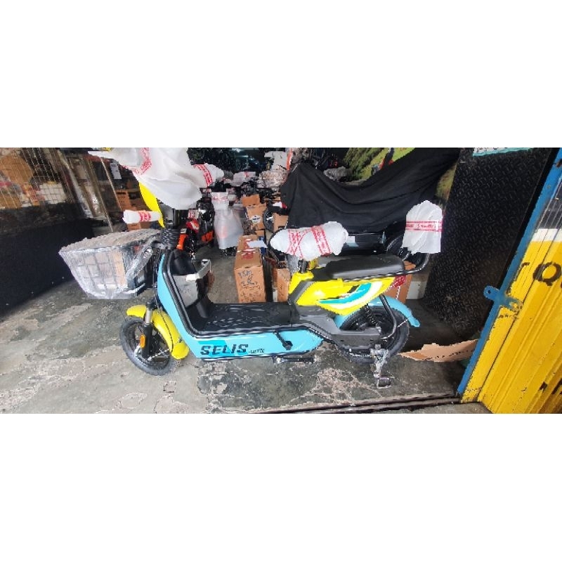 Jual Sepeda Listrik Selis Nuri New E Bike Moped Shopee Indonesia