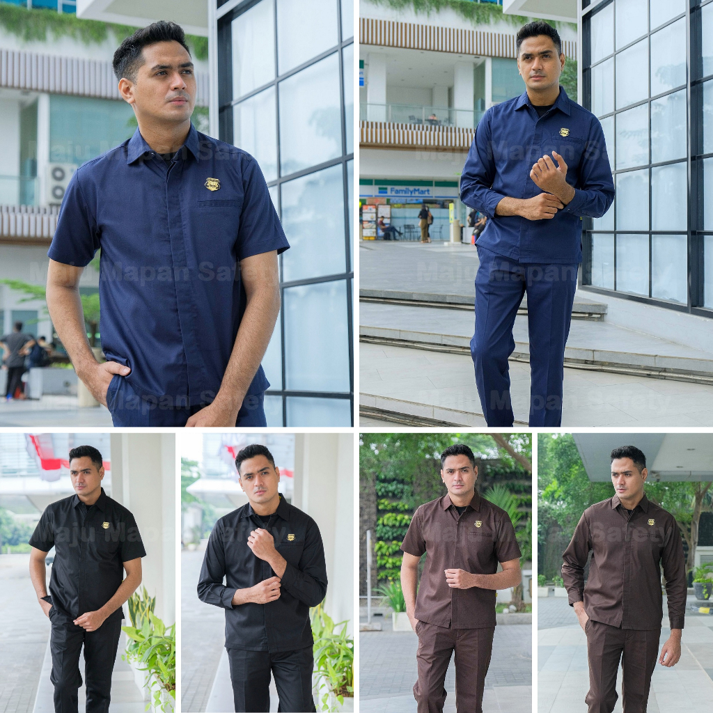 Jual Baju Seragam Security Paspampres Lengan Panjang merk ATX | Shopee