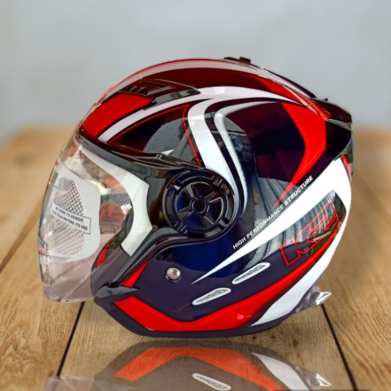 Jual Helm NHK Gladiator K2 Merah / Helm NHK / Helm NHK Half Face