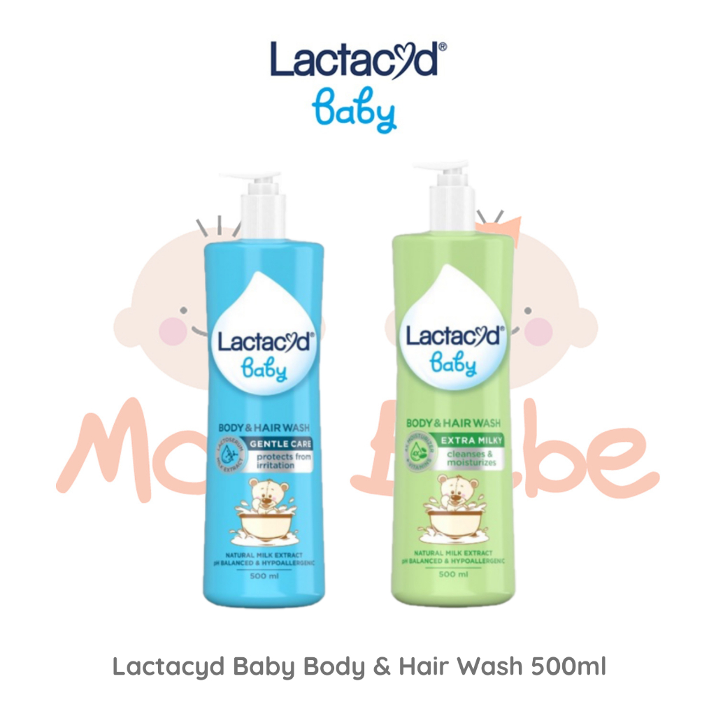 Jual Lactacyd Baby Body & Hair Wash Sabun dan Shampoo Bayi 500ml