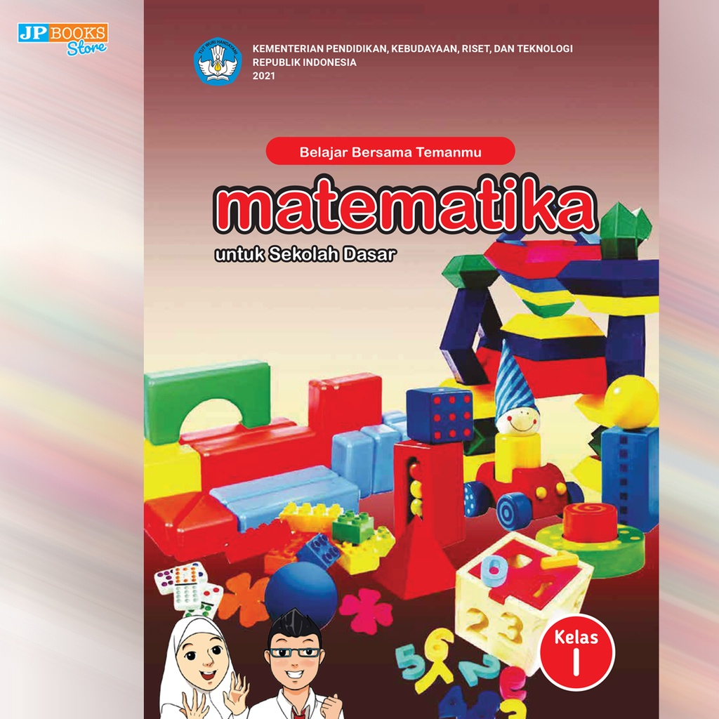 Jual Buku Teks HET Kurmer Sekolah Matematika SD Kelas 1 - Kurikulum ...