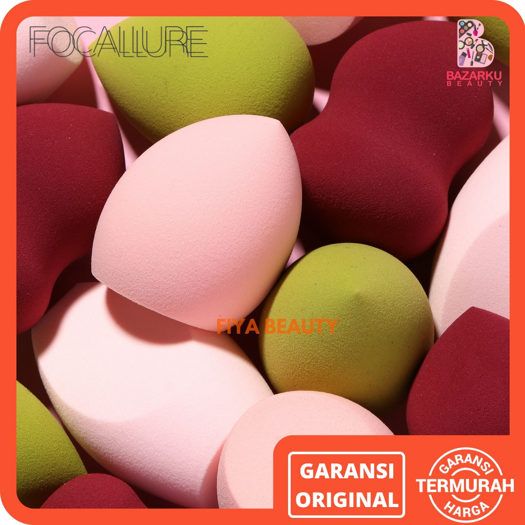 Jual Focallure Single Makeup Sponge Puff Focallure Beauty Blender