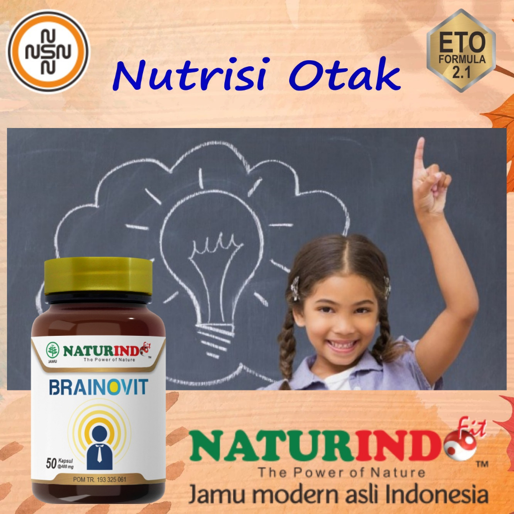 Jual Brainofit Vitamin Otak Anak Cerdas Naturindo | Shopee Indonesia