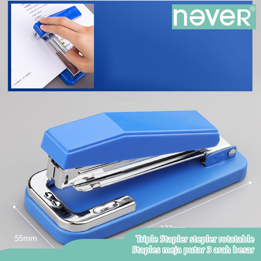 Jual Rotary Stapler Staples Putar 3 Arah / Steples Buku Sekolah ...