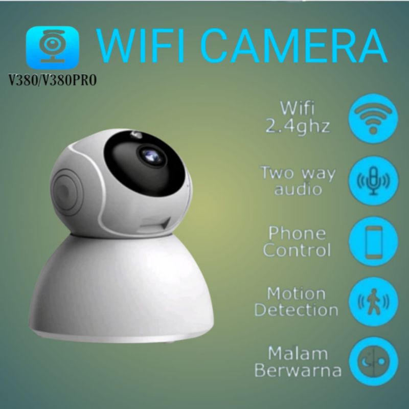 Jual IP CAMERA CCTV Wifi SNOWMAN 5MP V380 PRO CAMERA WIRELESS FULL HD ...