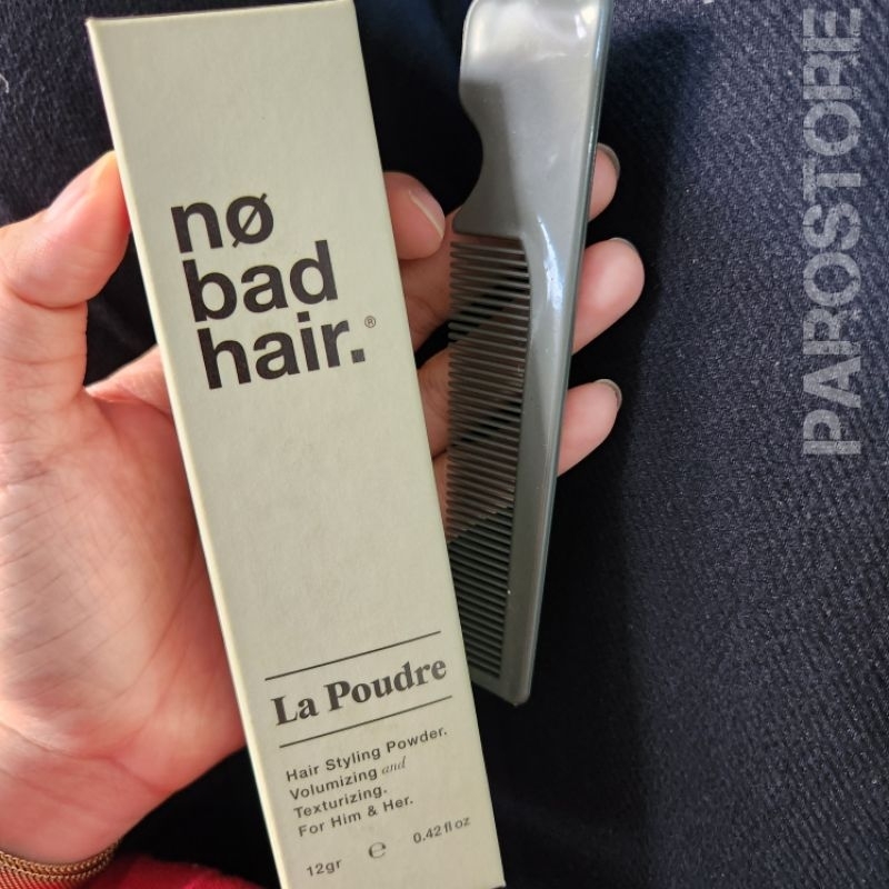 Jual NO BAD HAIR LA POUDRE HAIR STYLING POWDER BUBUK/BEDAK RAMBUT ...