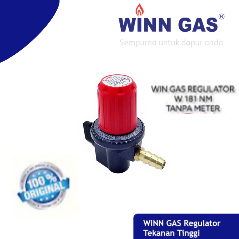 Jual Regulator WINN GAS W 181 NM Regulator Kompor Gas LPG SNI High