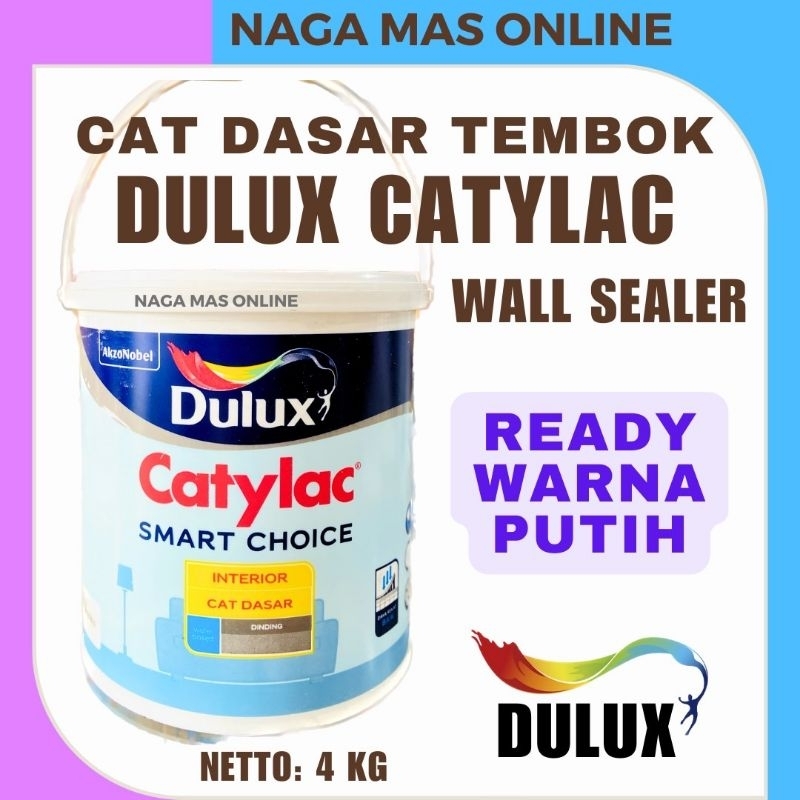 Jual Cat Dasar Tembok Sealer Dulux Catylac Kg Interior Exterior