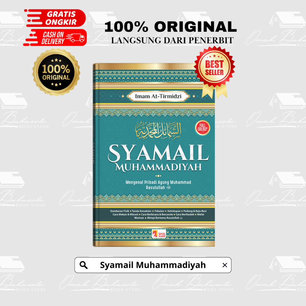 Jual Buku Kitab As Syamail Syamaail Assamail Samail Asyamail