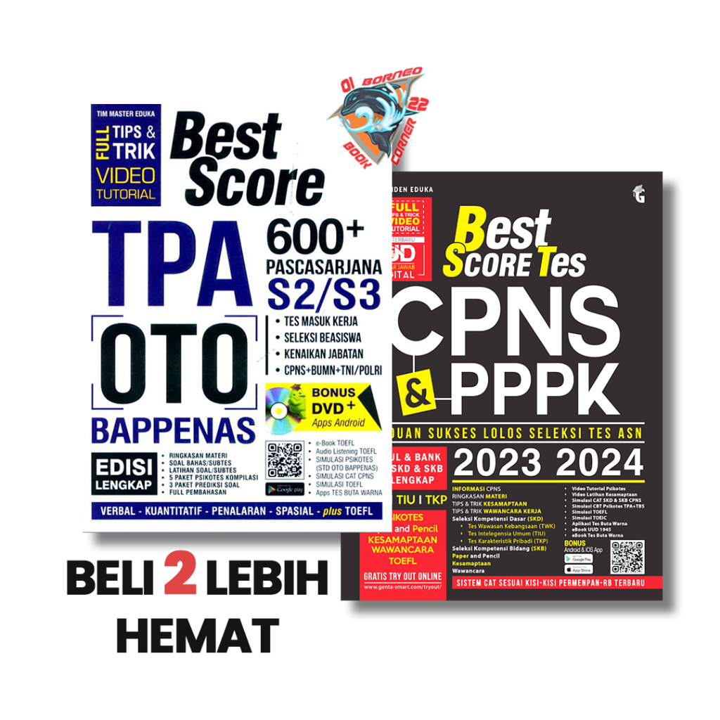 Jual Buku TPA Best Score Tpa Oto Bappenas 600+ | Shopee Indonesia