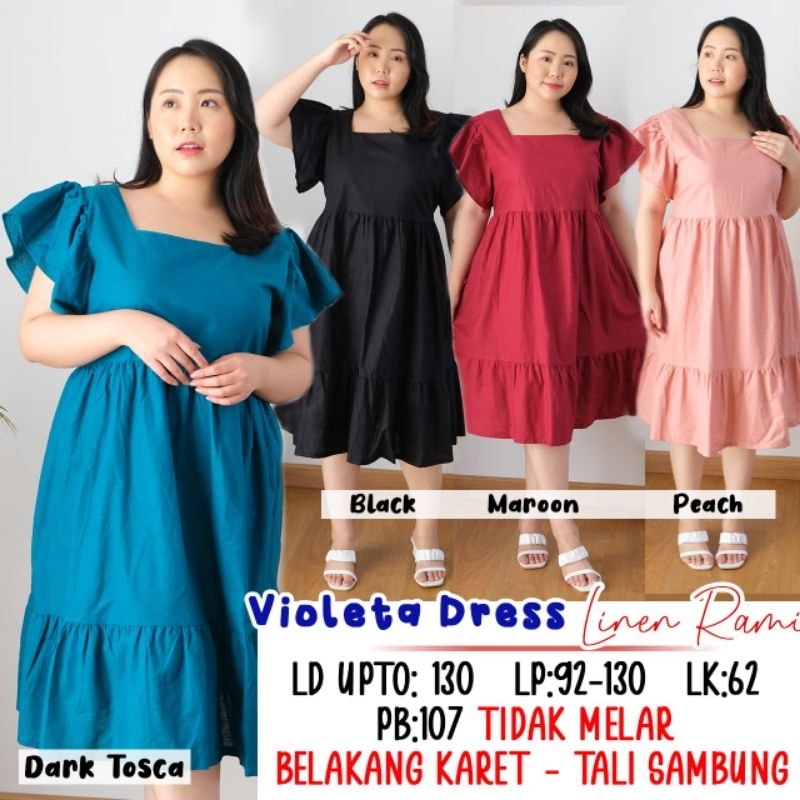 Violeta Dress Green main image 1