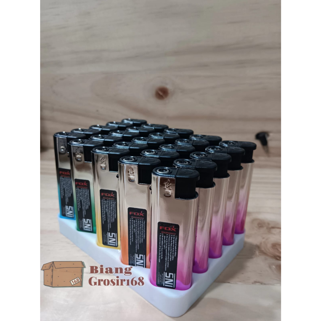 Jual ZENITH FL906 Korek Api Bara Kualitas Premium Fox Lighter SNI Isi ...