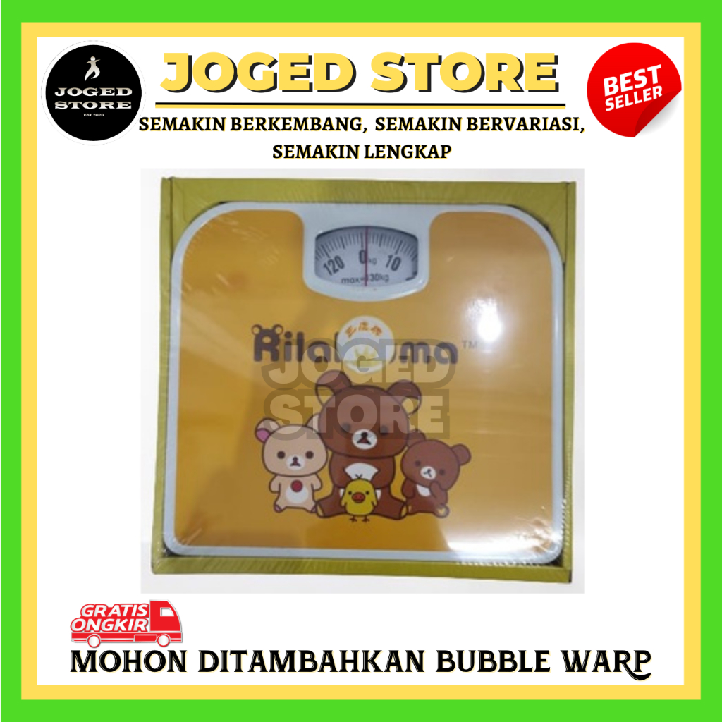 Jual TIMBANGAN BERAT BADAN MANUAL THREE DEERS | TIMBANGAN BB ANALOG