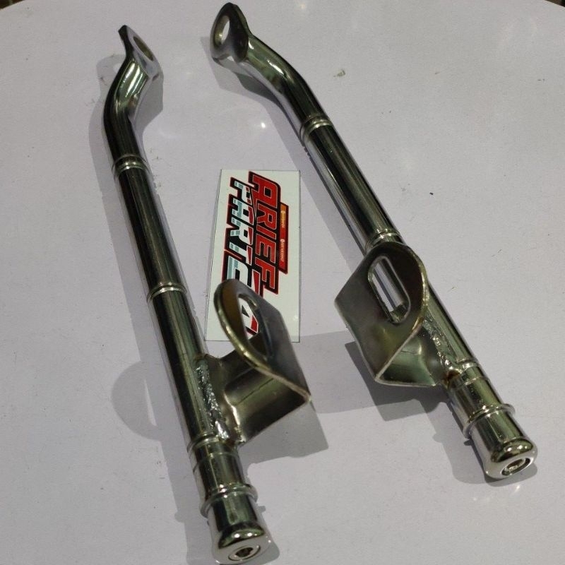 Jual begel cb model stanlise begel cb panjang besi crom model stainless ...