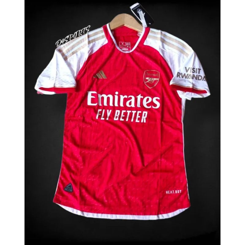 Jual PLAYERISSUE NEW 2023-2024 JERSEY BOLA ARSENAL HOME 23 24 GRADE 0RI ...