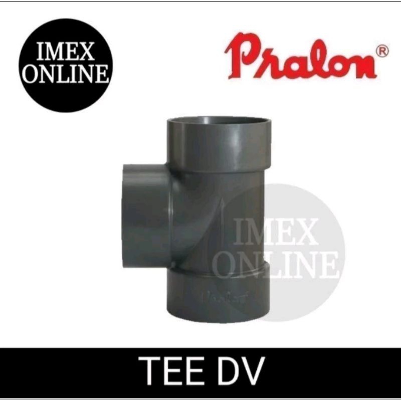 Jual Sambungan Pipa PVC TEE 4 X 2 INCH D - PRALON | Shopee Indonesia