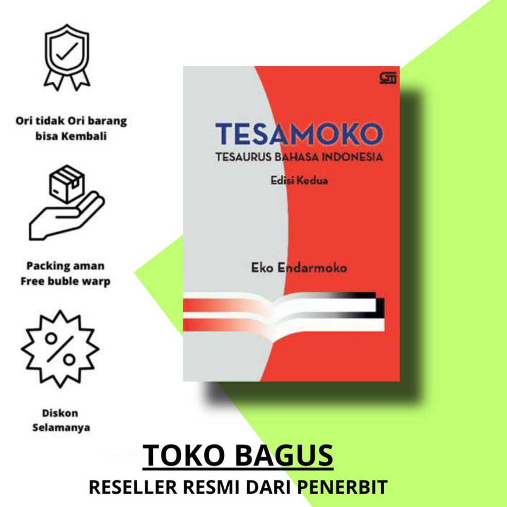 Jual Tesamoko Tesaurus Bahasa Indonesia Edisi Kedua Shopee Indonesia