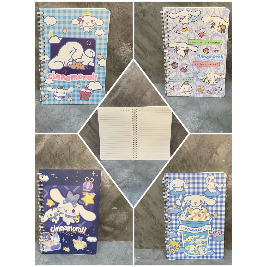 Jual NOTEBOOK A5 CINNAMOROLL / BUKU TULIS A5 SANRIO ISI 60 LEMBAR ...