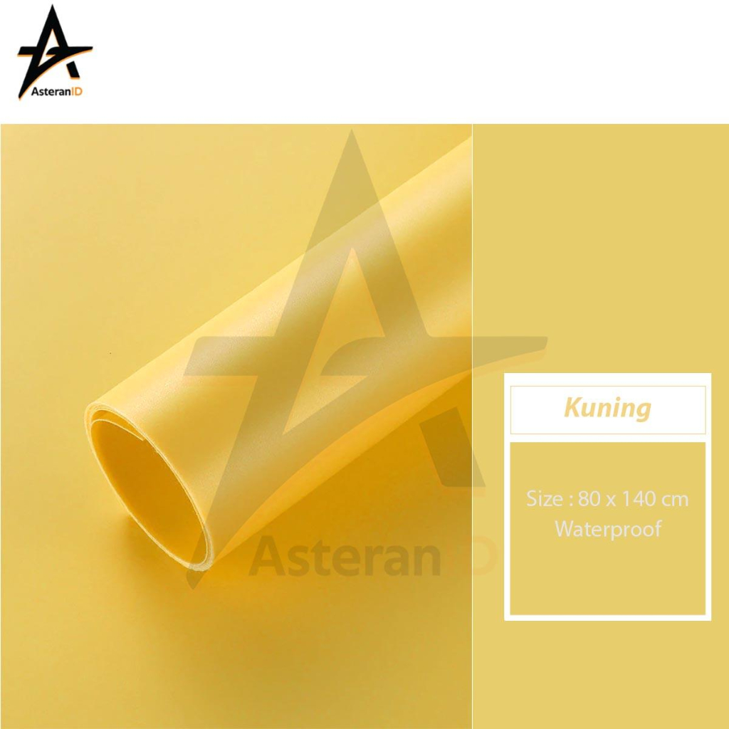 Jual Background Foto Warna Kuning Ukuran 80x140cm | Shopee Indonesia