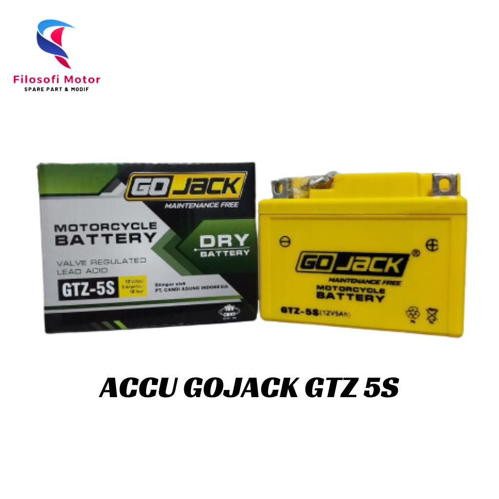 Jual Aki Gtz S Gojack Accu Gtz S Go Jack Aki Motor Bebek Aki Motor