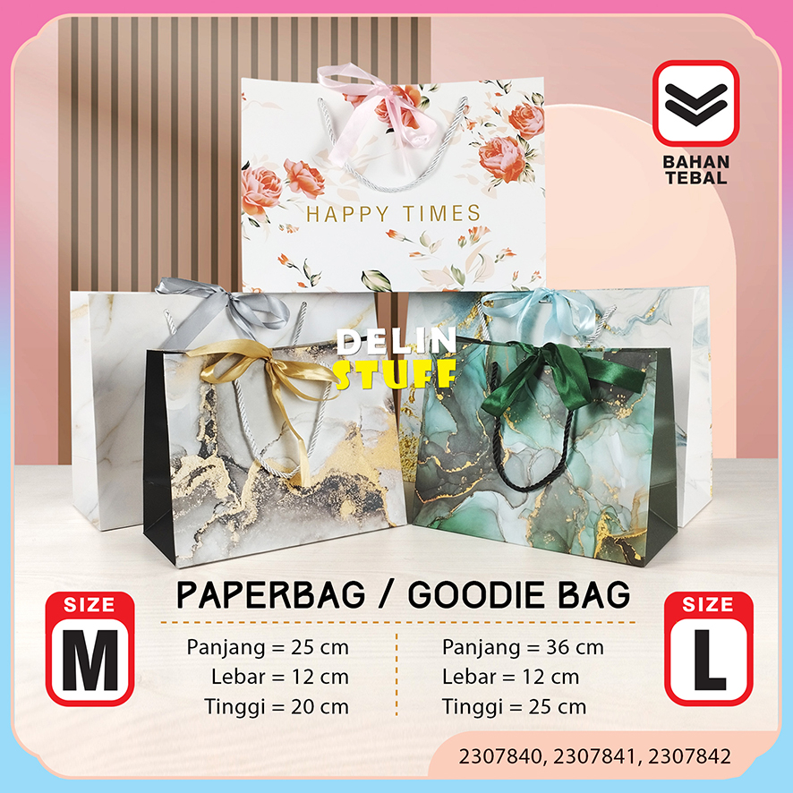 Jual Paper bag Marmer Kado Goodie Bag Marble Ulang Tahun PaperBag Ulang ...