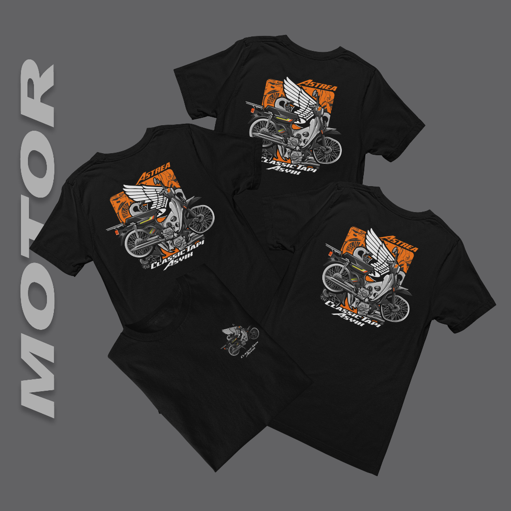 Jual Kaos Motor Dewasa Otomotif Rider Driver Biker Lengan Pendek 24s