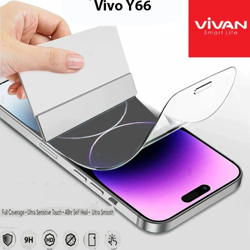 Jual Vivan Hydrogel Vivo Y66 Anti Gores Original Crystal Clear