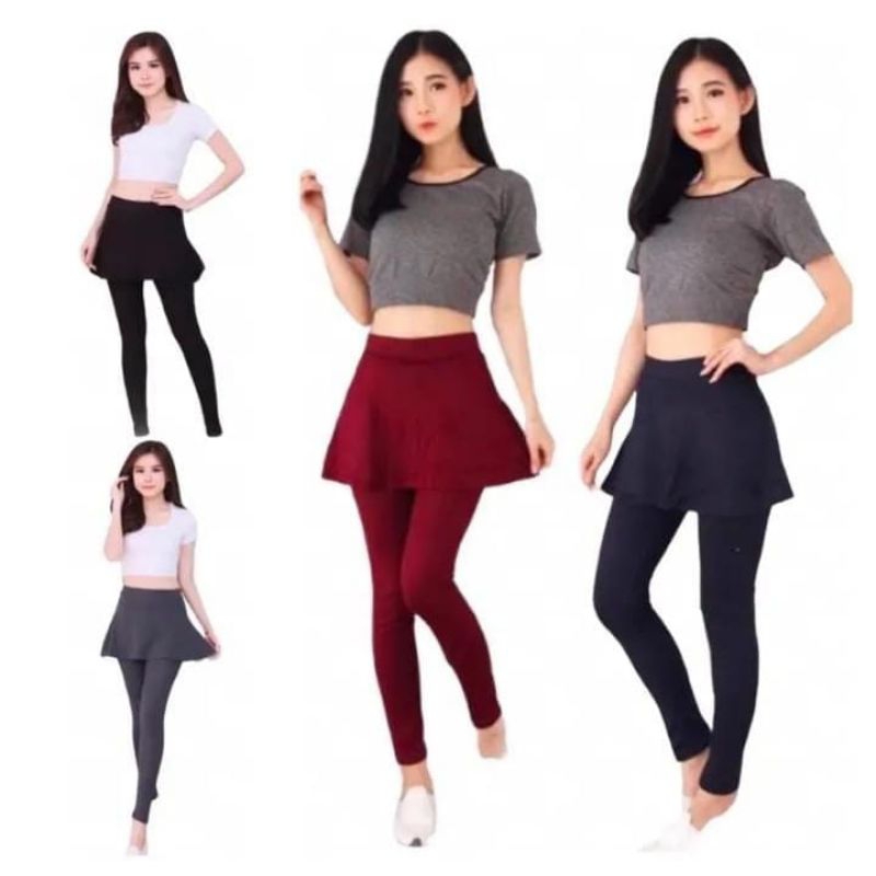 Jual CELANA ROK LEGING 2IN1 OLAHRAGA SPORT SENAM ZUMBA TENIS | Shopee ...