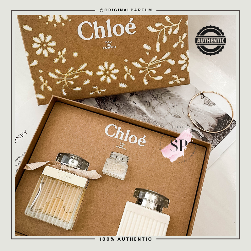 Jual Deluxe Giftset Chloe Eau De Parfum EDP Signature Shopee