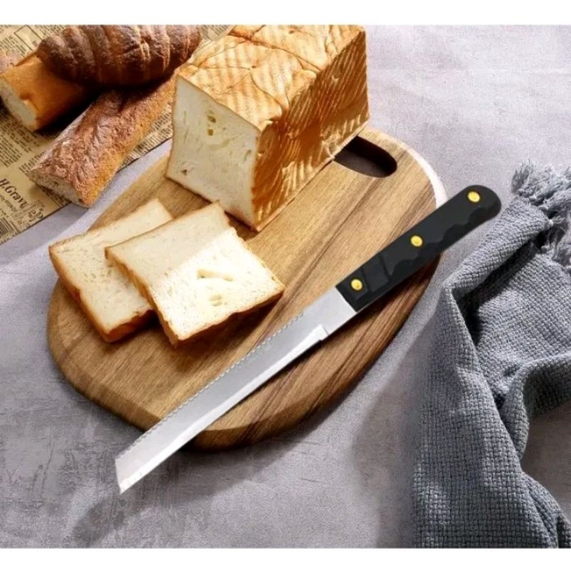 Jual Pisau Roti 2 Sisi Panjang ±32cm | Shopee Indonesia