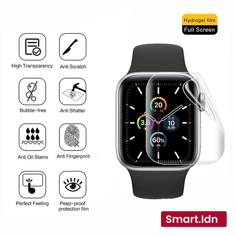 Hydrogel Film Screen Full Cover Soft Protector for Apple Watch 12 11 10 9 8 7 41mm 45mm iWatch S1~S11