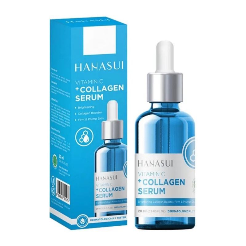 Jual Hanasui Serum Vitamin C+ Collagen/serum Wajah/20 Ml | Shopee Indonesia