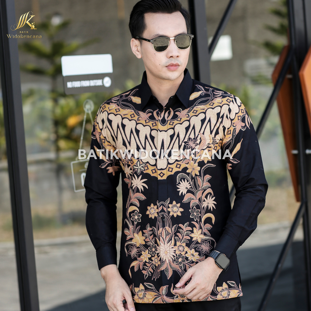 Jual Batikwidokencana - Kemeja Batik Kantor Premium- Motif Abstrak ...