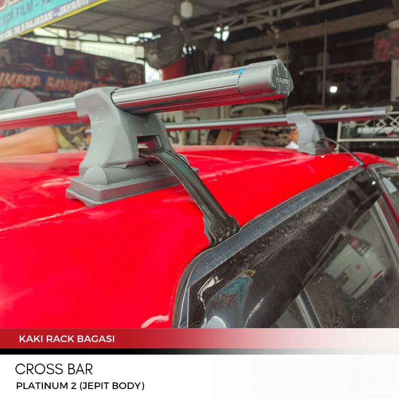 Jual King's - Kaki Rack Bagasi Platinum 2 Jepit Body | Shopee Indonesia