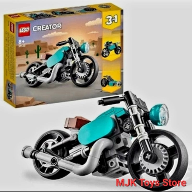 Jual Lego Creator 31135 3 in 1 Vintage Motorcycle Set, Classic ...