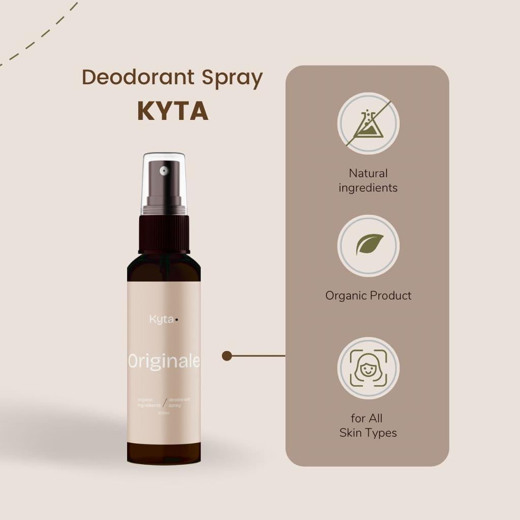 Jual Kyta Deodorant Spray Deodorant Spray Aroma Original Natural