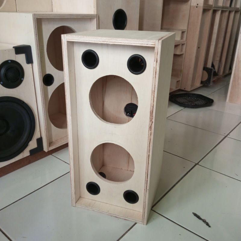 Jual Box Speaker Inch Double Triplek Mm Shopee Indonesia