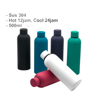 Jual TUMBLER ELITE PREMIUM POLOS STAINLESS 500ML BAHAN ANTI KARAT ...