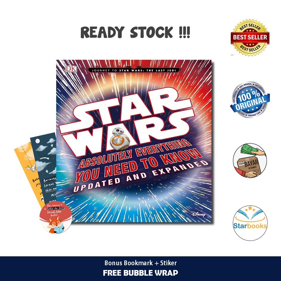 Jual Buku Star Wars Absolutely Everything You Need To Know (Buku Import) Shopee Indonesia