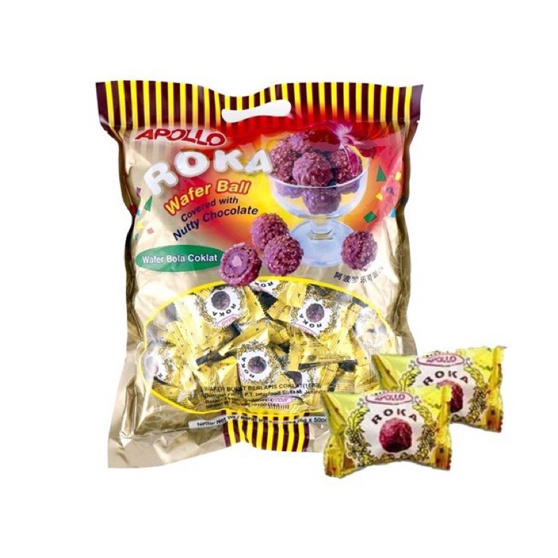 Jual appolo roka coklat malaysia 50pcs | Shopee Indonesia